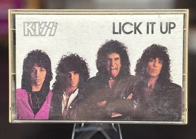 KISS – Lick It Up (1983) Cassette Mercury/PolyGram Tan Shell 814 297-4 M-1 - Image 1 of 3