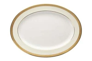 Minton - Buckingham Gold - K159 - Oval Platter - 104262Y - Picture 1 of 2