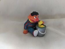Applause Sesame Street Ernie With Bucket & Rubber Duckie  PVC Figure