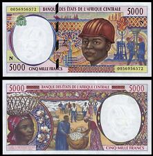 CENTRAL AFRICAN STATES 5000 FRANCS (P504Nf) 2000 EQUATORIAL GUINEA UNC