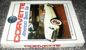 Libro de historia Corvette 1953-1989 Sting Ray ZR-1 Callaway Mako Shark L-88 427 GS - Imagen 1 de 11