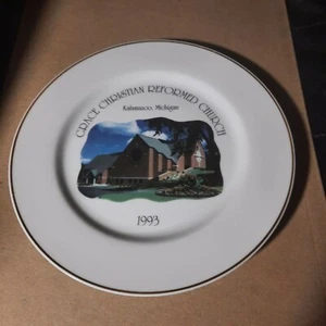 Grace Christian Reformad Church, Plato 10 1/4" Kalamazoo MI - Imagen 1 de 2