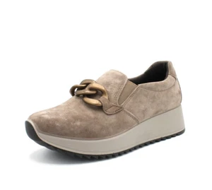 Enval Soft 6777733 scarpe da donna slip on in camoscio moro sneakers memory foam - Imagen 1 de 7