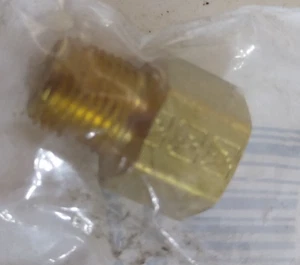 JMF Company 5/16 Zoll Flare X 1/8 Zoll D Stecker Messing Invertiert Flare Adapter 4367751 - Bild 1 von 5