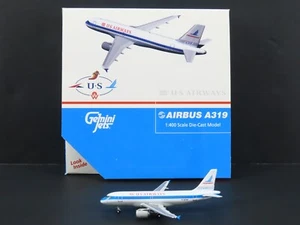 1:400 Scale Gemini Jets GJPDM682 Die-Cast US Airways Airbus A319 Aircraft N744P - Picture 1 of 14