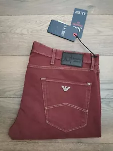Jean 100% auténtico tela cómoda pierna apretada extra delgada nuevo con etiquetas W30 L34 - Imagen 1 de 7