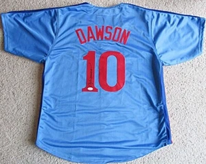 ANDRE DAWSON Signed MONTREAL EXPOS Jersey JSA AUTHENTICATED - Picture 1 of 4