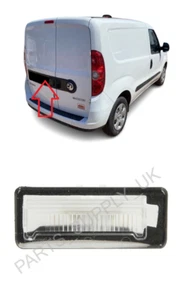 NEW FOR VAUXHALL COMBO 2012 - 2018 REAR NUMBER LICENSE LIGHT RIGHT O/S - Picture 1 of 2