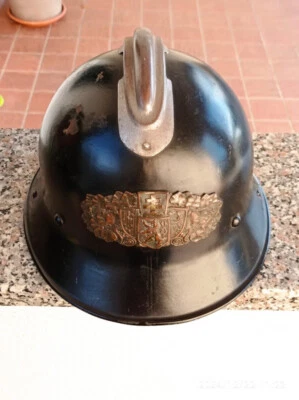 CECOSLOVACCHIA ELMETTO MOD.29 - POMPIERI - Immagine 1 di 4