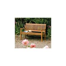 Hardwood 2 Seater Garden Bench 1.2m FSC®