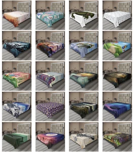 Ambesonne Fantasy Design Flat Sheet Top Sheet Decorative Bedding 6 Sizes - Picture 1 of 42