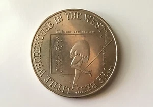Vintage Chicken Ranch Brothel Drink Coin (Rare) - Picture 1 of 2