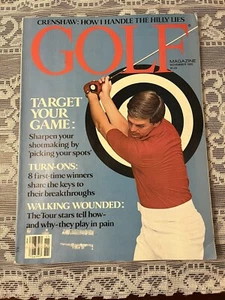 GOLF MAGAZINE NOVEMBER 1980 TARGET YOUR GAME: Sharpen Your Shotmaking - Picture 1 of 12