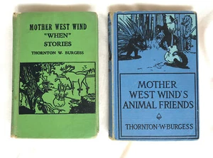 Mother West Wind's Animal Friends & “When” Stories Thornton Burgess 1912 - Picture 1 of 11