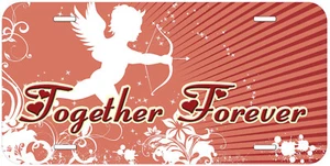 Together Forever Any Name personalisiertes Neuheit Auto Nummernschild - Bild 1 von 5