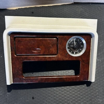 2003 - 2006 Cadillac Escalade Center Console Upper Molding Trim Clock Bezel OEM Foto 1 de 4