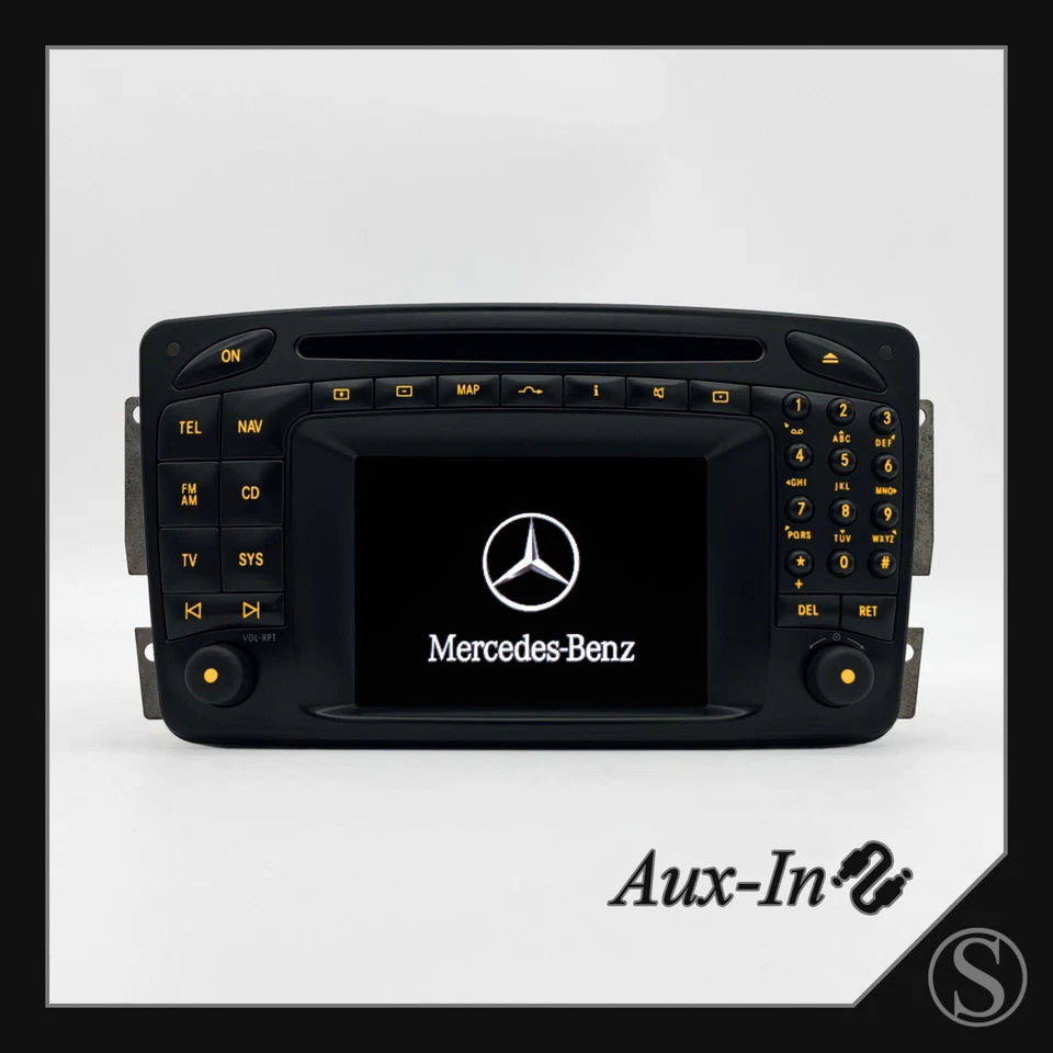 Mercedes-Benz COMAND 2.0-E/HEAD UNIT BO1143 Radio Navigationssystem W203 W639 DX - Bild 1 von 1
