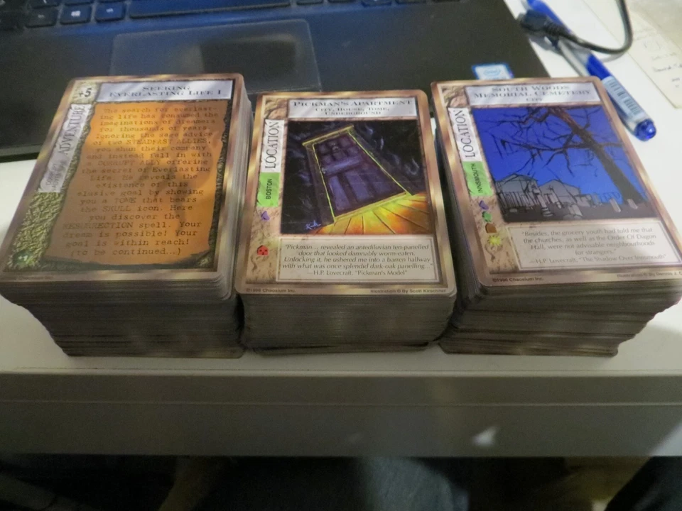 Chaosium - MYTHOS CCG - 100'S CARDS MINT UNPLAYED - Image 1 of 4