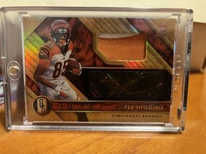 2020 Panini Gold Standard - Rookie Jersey Autographs #217 Tee Higgins 1/49 