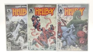 Riesen Roboter Hellboy Comic Konvolut #1 #2 #3 Dark Horse Comics 2023 - Bild 1 von 12