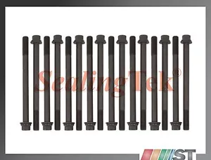Fit Honda Acura V6 J30A J32A J35A Engine Cylinder Head Bolt Set "6-Point Head" - Foto 1 di 1