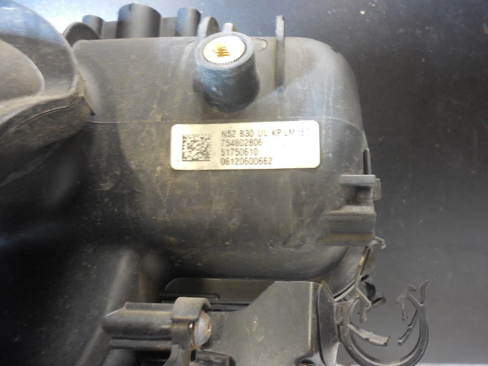 BMW 128i 328i 2007-2013 conjunto de colector de admisión de aire 754802806 N52 B30 Foto 1 de 4