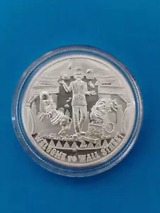 2022 Awakening Series 2 oz Welcome to Wall Street High Relief Silver Round BU - Picture 1 of 2