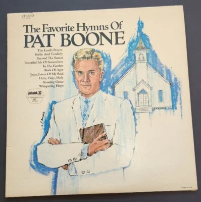 The Favorite Hymns of Pat Boone LP Stereo SPC-3145 Pickwick/33 Records - Image 1 of 4
