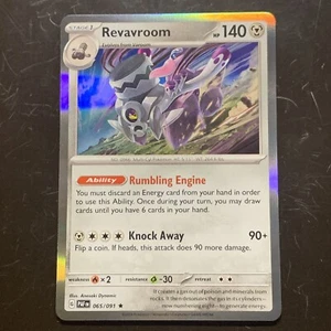 Pokémon TCG Revavroom Scarlet & Violet 142/198 Holo Rare - Picture 1 of 3