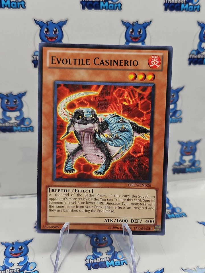 Evoltile Casinerio - Unlimited/1st Edition - ORCS-EN026 - NM - Rare Yu-Gi-Oh! - Image 1 of 1