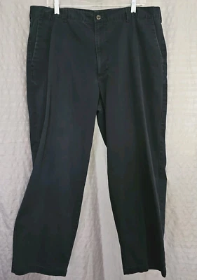 David Taylor Pants Men's 40x29 Navy Blue Casual Cotton Suitable for Work Pants - Image 1 of 4