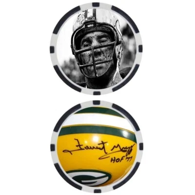 FORREST GREGG SIGNED Poker Chip - Top 100 NFL Football Player - Image 1 of 2