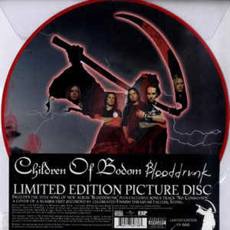 Children Of Bodom - Blooddrunk PICTURE Ltd. To 666 Copies 12" Maxi NEU - Bild 1 von 1
