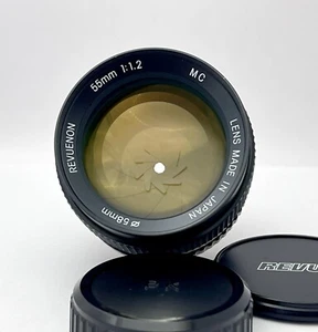 Rare! Revuenon f/1.2 55mm Lens Pentax mount Serviced Tomioka S/N 84050006 Exc! - Picture 1 of 13