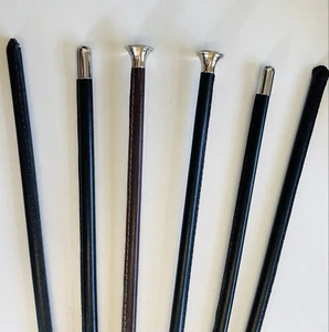 ENGLISCHES LEDER IN DER HAND ZEIGT STOCK SCHWARZ & BRAUN 24" PEITSCHE * KOSTENLOSER VERSAND * - Bild 1 von 7