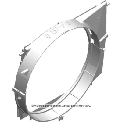 Cubierta de ventilador de refrigeración original del motor GM 15117016 Foto 1 de 3