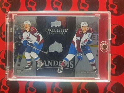 2024-25 Cake Makar Nathan MacKinnon Exquisite Tandems /299 Colorado #ET-MR UD - Image 1 of 2