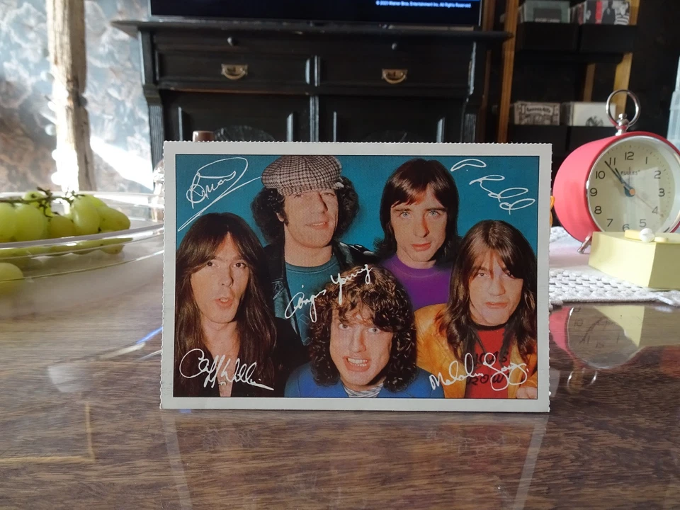 AC DC ++ Bravo-Autogrammkarte ++ AK ++ TOP ++ - Bild 1 von 1