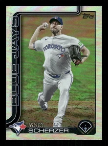 2025 Topps Serie 2 - Max Scherzer #686 Rainbow Foilboard - Imagen 1 de 2