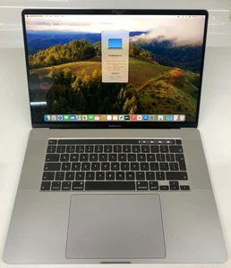 Apple MacBook Pro A2141 16" i7 16GB RAM 500GB NVMe Grade C GBR Cycles 390 - Picture 1 of 9
