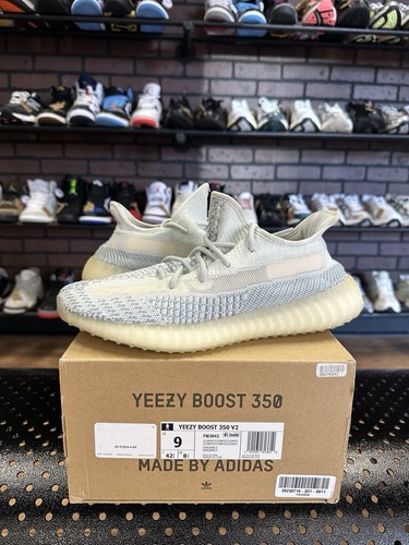 Adidas Yeezy Boost 350 V2 Cloud bianche taglia 9