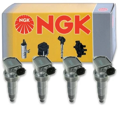 Bobina de encendido NGK de 4 piezas para Kia Sportage 2011-2015 2,4 L L4 - Sintonizaciones de bujía ds Foto 1 de 4