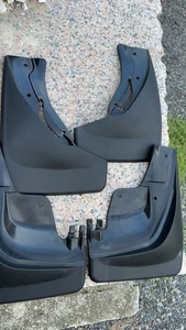 WeatherTech No Drill Mud Flaps Front Black Jeep Grand Cherokee 2011-21 - Picture 1 of 4