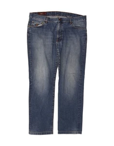 MARLBORO CLASSICS Mens Straight Jeans W40 L31 Blue Cotton DR26 - Picture 1 of 4