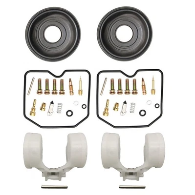 2 x PARA Triumph Keihin 06-08 Carburador Scrambler Reparación Carburador Kit Reconstrucción Flotador Foto 1 de 4