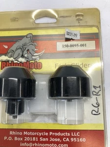 NEW Yamaha YZF R1 YZF R6 RhinoMoto Forks Sliders Crash Protectors TM - Picture 1 of 3