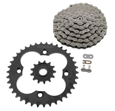 Honda TRX450R TRX 450R 2006 2007 2008 cadena y piñón negro 13/38 96 L Foto 1 de 2