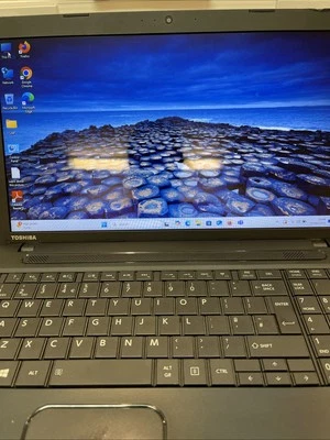 Toshiba Satellite C50-A- Intel Celeron 500gb Sss 4gb Windows 11 Running Slow - Image 1 of 4