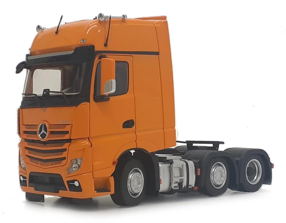 MARGE MODELS, MERCEDES Actros Gigaspace 6x2 Giallo, 1/32,  MAR1912-05 - Immagine 1 di 3