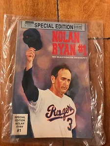 Nolan Ryan #1 Special edition COMIC UNAUTHORIZED BIOGRAPHY - Picture 1 of 1